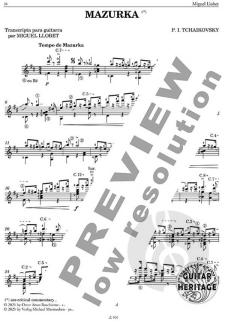 Transcriptions for Solo Guitar (Download) 