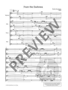 Aus der Dunkelheit von Toshio Hosokawa (Download) 