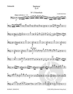 Septuor in Es-Dur op. 65 von Camille Saint-Saëns 