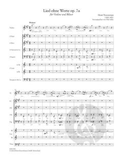 Werke für Violine und Bläser von Henri Vieuxtemps 