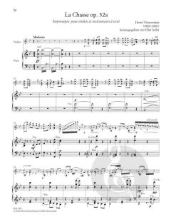 Werke für Violine und Bläser von Henri Vieuxtemps 