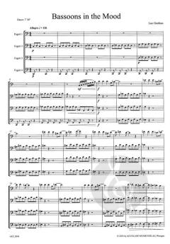 Bassoons in the Mood von Luc Grethen 