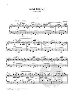 8 Etüden Op. 42 von Alexander Skrjabin 