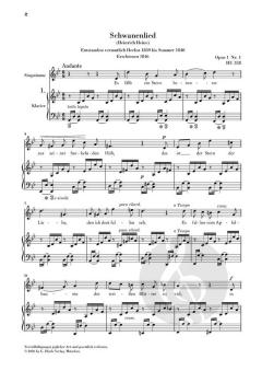 Ausgewählte Lieder von Fanny Hensel 