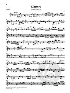 Cembalokonzert Nr. 4 A-dur BWV 1055 von Johann Sebastian Bach 