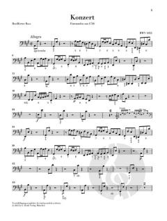 Cembalokonzert Nr. 4 A-dur BWV 1055 von Johann Sebastian Bach 