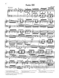 Englische Suite 3 g-moll BW5 808 von Johann Sebastian Bach 