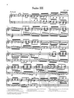 Englische Suite 3 g-moll BW5 808 von Johann Sebastian Bach 