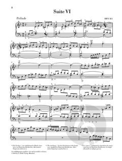 Englische Suite 6 d-moll BW5 811 von Johann Sebastian Bach 