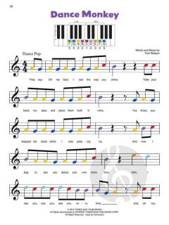 Piano-by-Color: Pop Songs 