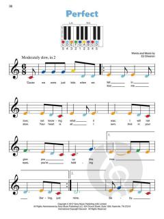 Piano-by-Color: Pop Songs 