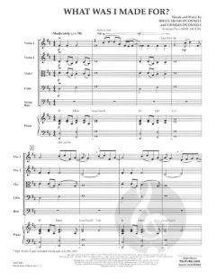 What Was I Made For? von Billie Eilish 