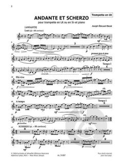 Andante et Scherzo von Joseph Edouard Barat 