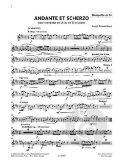 Andante et Scherzo von Joseph Edouard Barat 