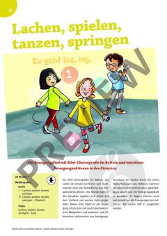 Lachen, spielen, tanzen, springen  von Oliver J. Ehmsen 