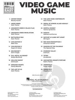 Super Easy Songbook: Video Game Music 