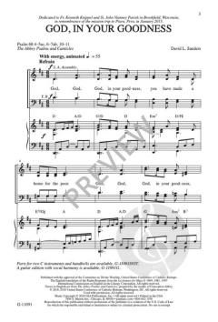 God, in Your Goodness von David L. Sanders 