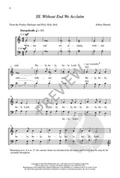 3 Choral Reflections on Liturgical Texts von Jeffery Honore 