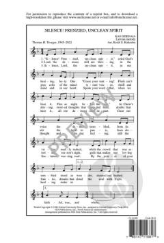 Silence! Frenzied, Unclean Spirit 