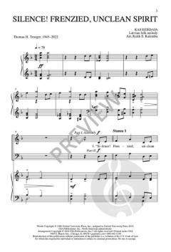 Silence! Frenzied, Unclean Spirit 