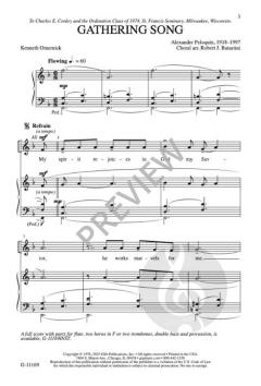 Gathering Song von C. Alexander Peloquin 