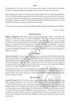 'Tis So Sweet to Trust in Jesus von William J. Kirkpatrick 