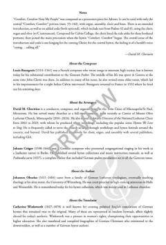 Comfort, Comfort Now My People von Louis Bourgeois 