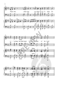 Praise Ye the Lord von Virgie Carrington DeWitty 