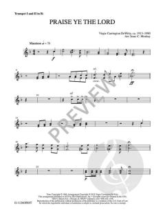 Praise Ye the Lord von Virgie Carrington DeWitty 