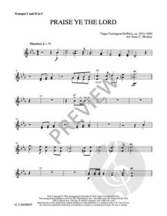 Praise Ye the Lord von Virgie Carrington DeWitty 