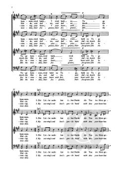 Six Romantic Partsongs von Johannes Brahms (Download) 