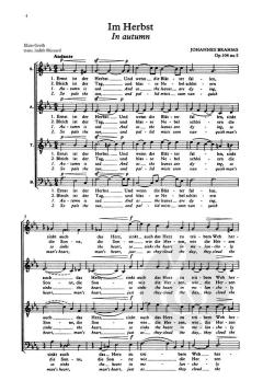 Six Romantic Partsongs von Johannes Brahms (Download) 