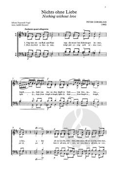 Seven Romantic Partsongs von Peter Cornelius (Download) 