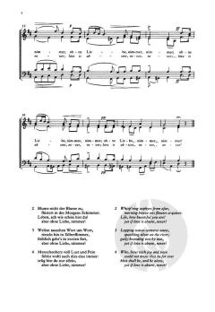 Seven Romantic Partsongs von Peter Cornelius (Download) 