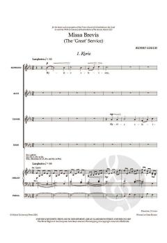 Missa Brevis von Rupert Gough (Download) 