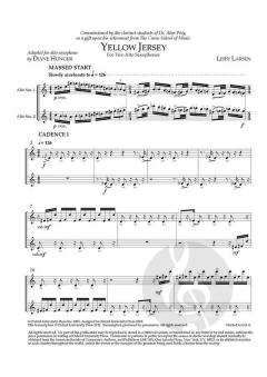 Yellow Jersey von Libby Larsen (Download) 