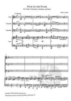 Four on the floor von Libby Larsen (Download) 