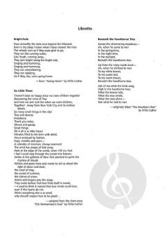 Margaret Songs von Libby Larsen (Download) 