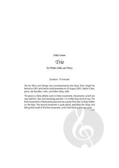 Trio von Libby Larsen (Download) 