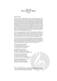 On a day of bells von Libby Larsen (Download) 