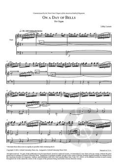 On a day of bells von Libby Larsen (Download) 