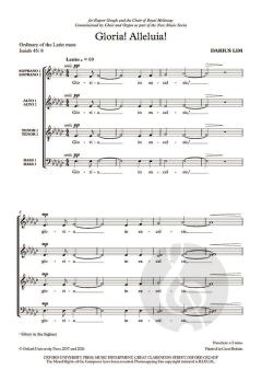 Gloria! Alleluia! von Darius Lim (Download) 