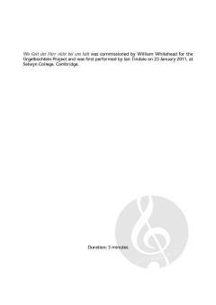 Wo Gott der Herr nicht bei uns hält von Cecilia McDowall (Download) 