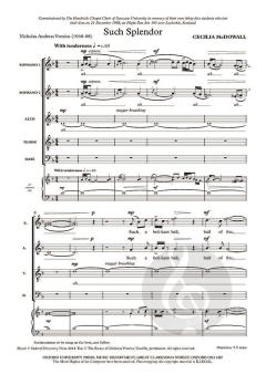 Such Splendor von Cecilia McDowall (Download) 
