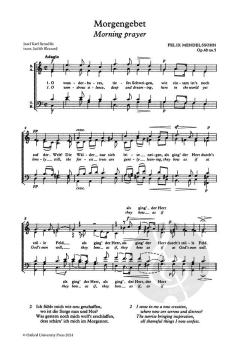 Five Romantic Partsongs von Felix Mendelssohn Bartholdy (Download) 