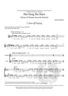 She Sang the Stars von Sarah Quartel (Download) 