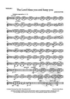 The Lord bless you and keep you von John Rutter (Download) 