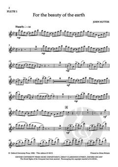 For the beauty of the earth von John Rutter (Download) 