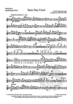 Sans Day Carol von John Rutter (Download) 