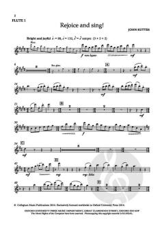 Rejoice and sing! von John Rutter (Download) 